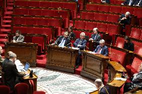 Vote Session Concerning Creation of a university hospital centre in Corsica at The National Assembly - Paris