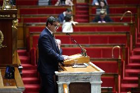 Vote Session Concerning Creation of a university hospital centre in Corsica at The National Assembly - Paris