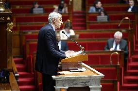 Vote Session Concerning Creation of a university hospital centre in Corsica at The National Assembly - Paris