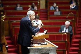 Vote Session Concerning Creation of a university hospital centre in Corsica at The National Assembly - Paris