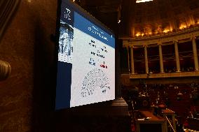 Vote Session Concerning Creation of a university hospital centre in Corsica at The National Assembly - Paris