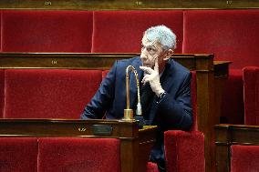 Vote Session Concerning Creation of a university hospital centre in Corsica at The National Assembly - Paris