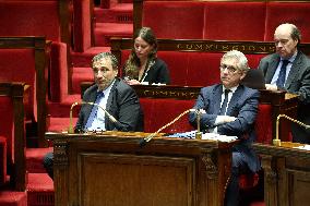 Vote Session Concerning Creation of a university hospital centre in Corsica at The National Assembly - Paris