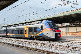 Trenitalia Trains At Bari Central Station