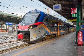 Trenitalia Trains At Bari Central Station