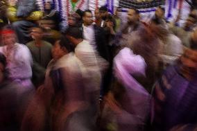 Sufi Muslims Celebrating Moulid Al Sayeda Nafisa In Cairo