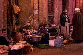 Sufi Muslims Celebrating Moulid Al Sayeda Nafisa In Cairo