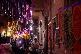 Sufi Muslims Celebrating Moulid Al Sayeda Nafisa In Cairo