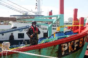 KKP Capture 3 Malaysian-flagged Fish Thief Vessels In The Malacca Strait