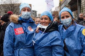 Public Service Demonstration - Paris