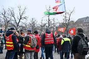 Public Service Protest - Strasbourg