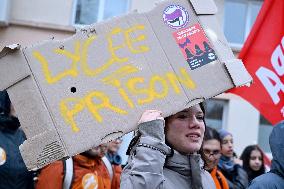 Public Service Protest - Strasbourg