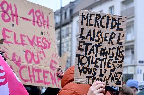 Public Service Protest - Strasbourg