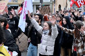 Public Service Protest - Strasbourg