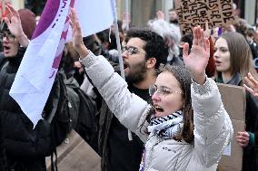 Public Service Protest - Strasbourg