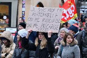 Public Service Protest - Strasbourg