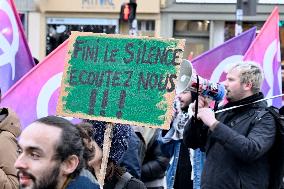 Public Service Protest - Strasbourg