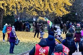 Public Service Protest - Strasbourg