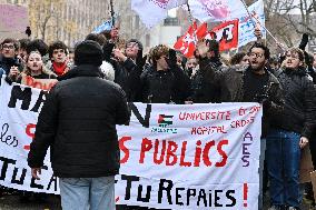 Public Service Protest - Strasbourg