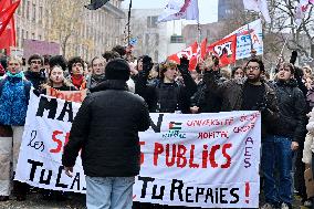 Public Service Protest - Strasbourg