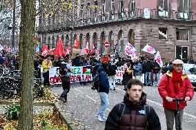 Public Service Protest - Strasbourg