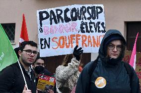 Public Service Protest - Strasbourg