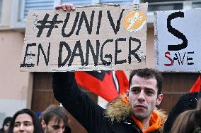 Public Service Protest - Strasbourg