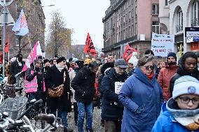 Public Service Protest - Strasbourg