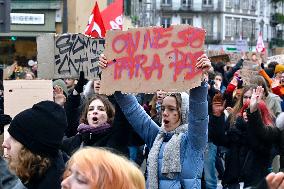 Public Service Protest - Strasbourg