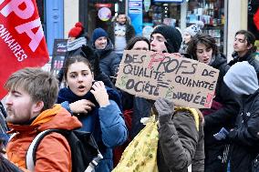 Public Service Protest - Strasbourg