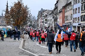 Public Service Protest - Strasbourg