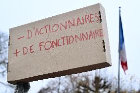 Public Service Protest - Strasbourg