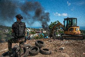 Destruction of One of Mayotte's Biggest Shantytowns