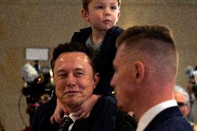 Elon Musk on Capitol Hill - Washington