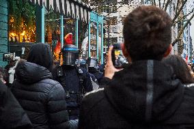 Protest In Paris Against Financial Bill For 2025