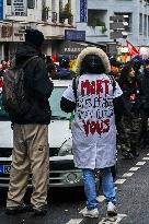 Protest In Paris Against Financial Bill For 2025