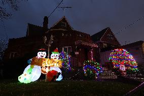 The Dyker Heights Christmas Lights 2024