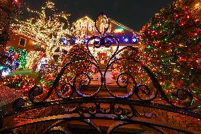 The Dyker Heights Christmas Lights 2024