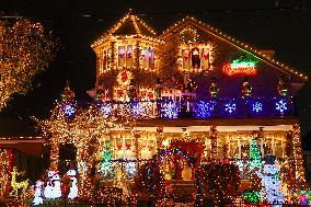 The Dyker Heights Christmas Lights 2024