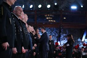 President Andrzej Duda During The Celebration Of Saint Barbara's Day In Wieliczka