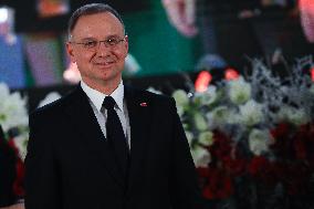 President Andrzej Duda During The Celebration Of Saint Barbara's Day In Wieliczka