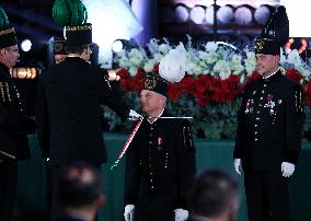 President Andrzej Duda During The Celebration Of Saint Barbara's Day In Wieliczka