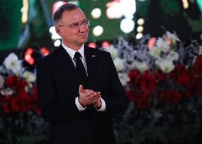 President Andrzej Duda During The Celebration Of Saint Barbara's Day In Wieliczka