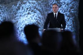 President Andrzej Duda During The Celebration Of Saint Barbara's Day In Wieliczka