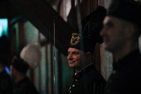 President Andrzej Duda During The Celebration Of Saint Barbara's Day In Wieliczka