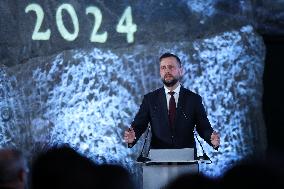 President Andrzej Duda During The Celebration Of Saint Barbara's Day In Wieliczka