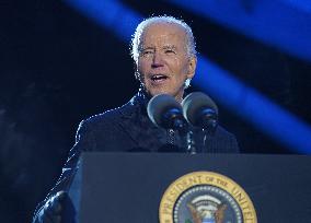 U.S. National Christmas Tree Lighting Ceremony in Washington