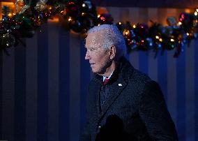 U.S. National Christmas Tree Lighting Ceremony in Washington