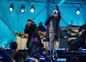 U.S. National Christmas Tree Lighting Ceremony in Washington