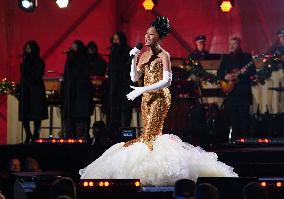 U.S. National Christmas Tree Lighting Ceremony in Washington